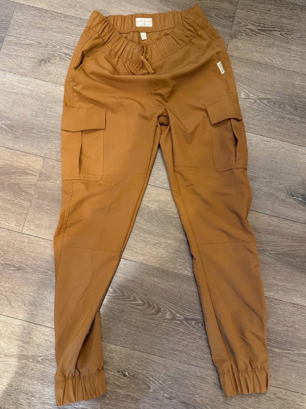 Weatherproof Brown Elastic Waist Casual Pants - Boy’s